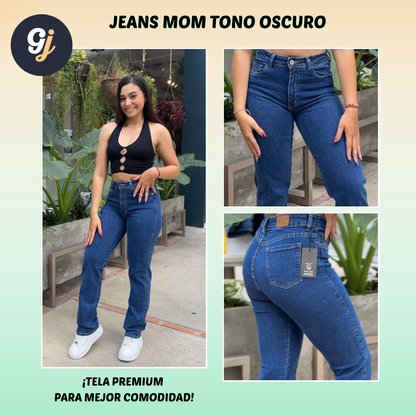 PROMO PACK 2 MOM JEANS