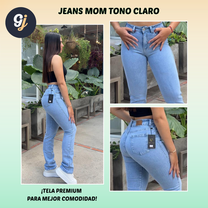 PROMO PACK 2 MOM JEANS